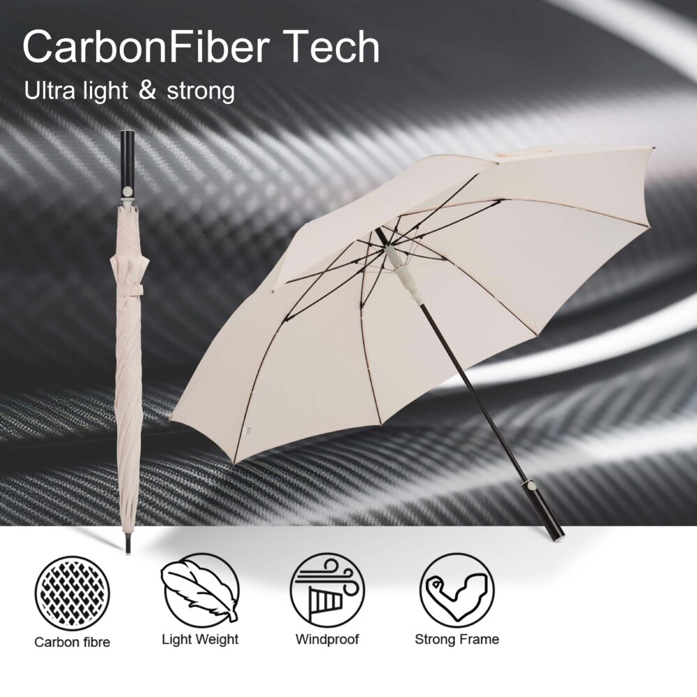 carbon fiber straight umbrella