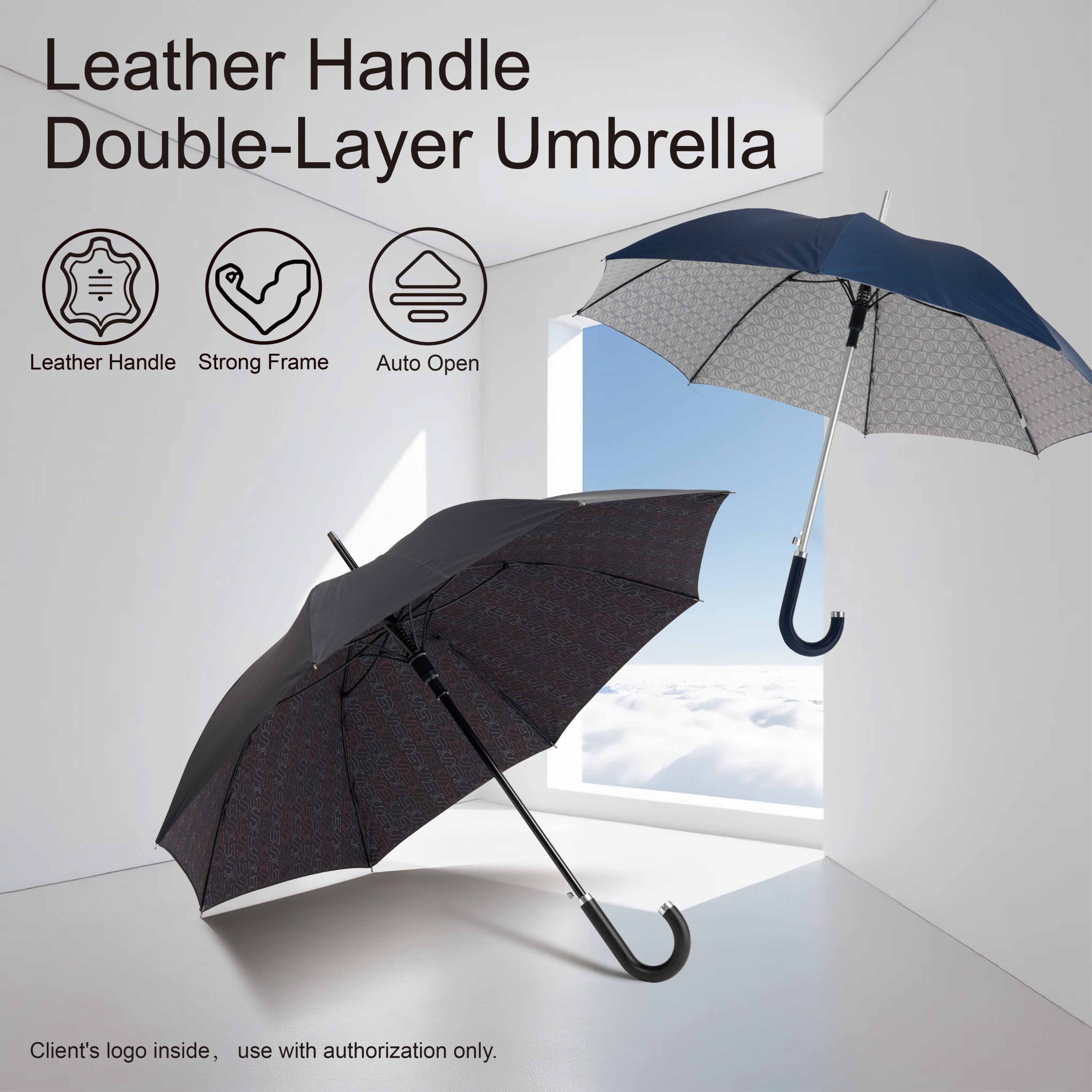 double layer umbrella